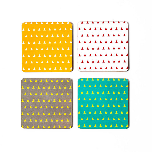 FarFarAway - Abstract design - Set of 4  Coasters